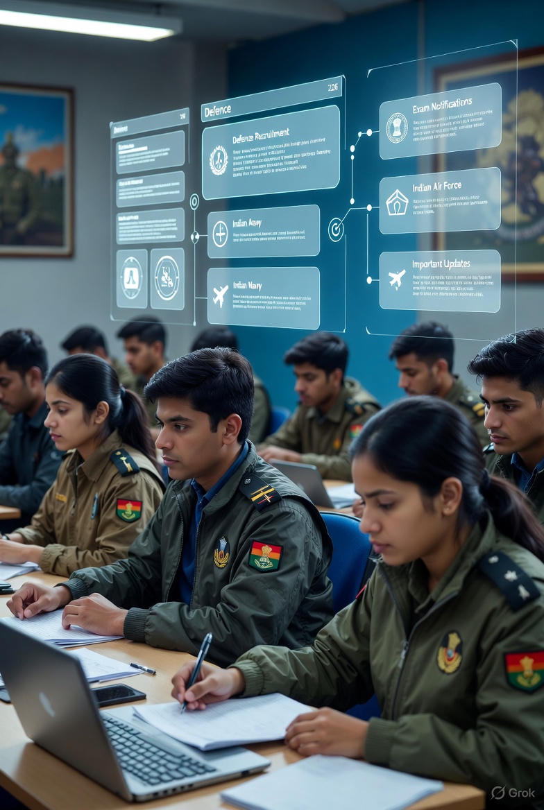 Defence Recruitment January 2026 – Indian Army, Navy, Air Force & Coast Guard (Official Links)
