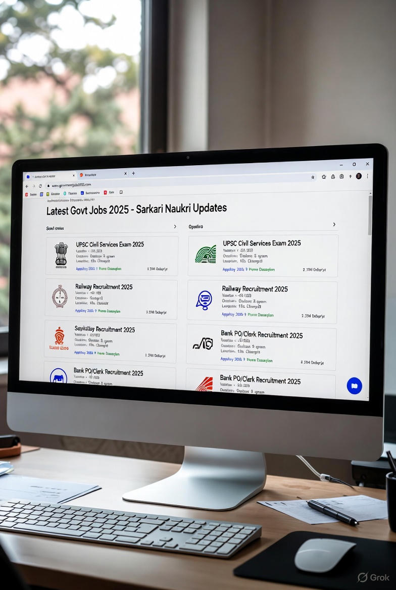 Govt Jobs 2025 – Latest 2,82,534 Sarkari Naukri Openings (Apply Online Now)