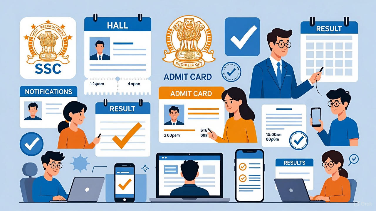 Today SSC Job Updates 2025 – Latest Recruitment, Admit Cards & Results