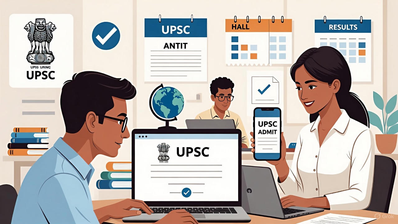 Today UPSC Job Updates 2025 – Latest Exam Notifications, Admit Cards & Results