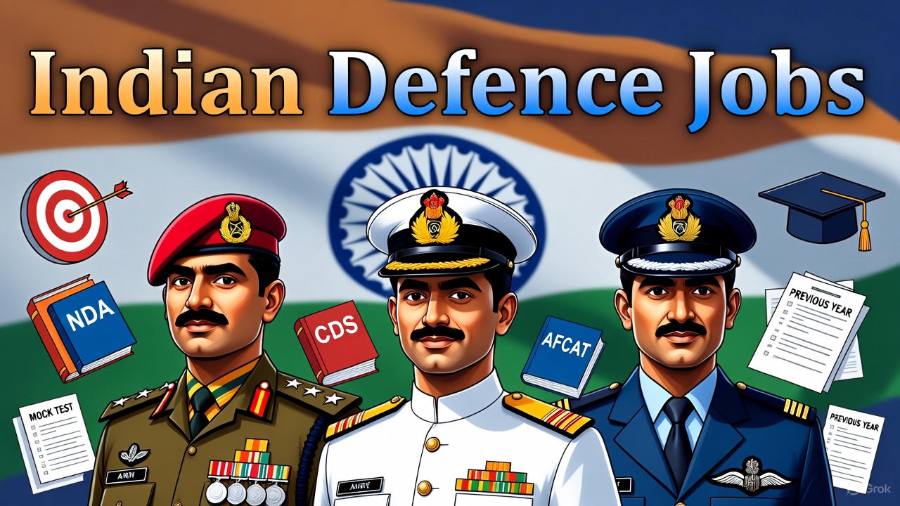 🪖 Defence Jobs 2025–26: NDA, CDS, AFCAT और Army/Navy/Air Force के लिए LIVE Apply Guide