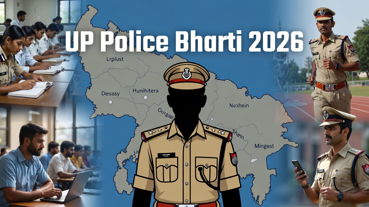 UP Police Bharti 2026 – Syllabus Hindi, Exam Pattern, Physical Test, Free Mock Test