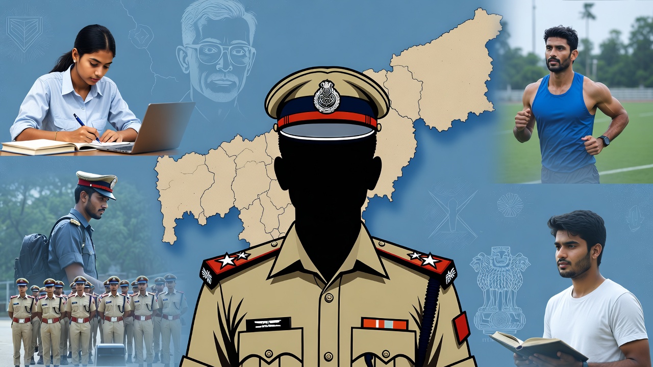 Assam Police Bharti 2026 – Syllabus Hindi, Exam Pattern, Physical Test, Free Mock Test