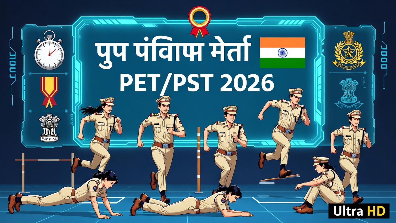 UP Police PET/PST 2026 – Physical Test Guide in Hindi