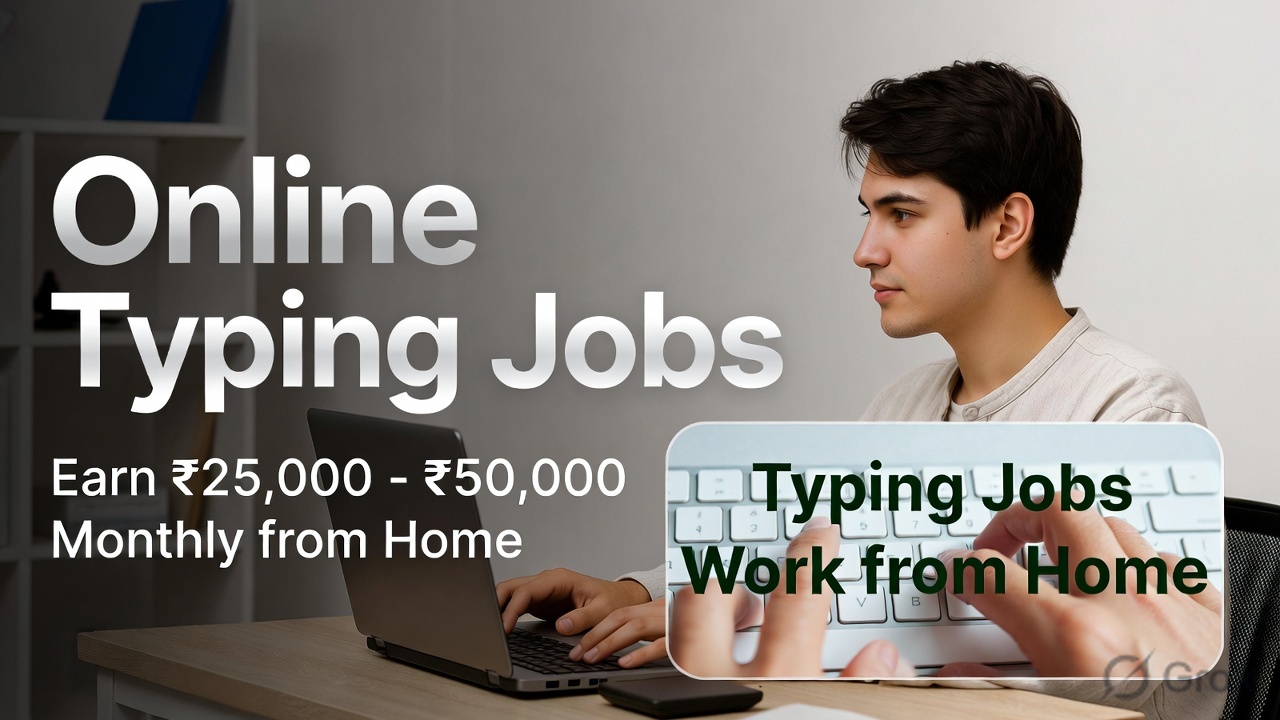 Online Typing Jobs in India 2026: घर बैठे Typing Job से पैसे कैसे कमाएं