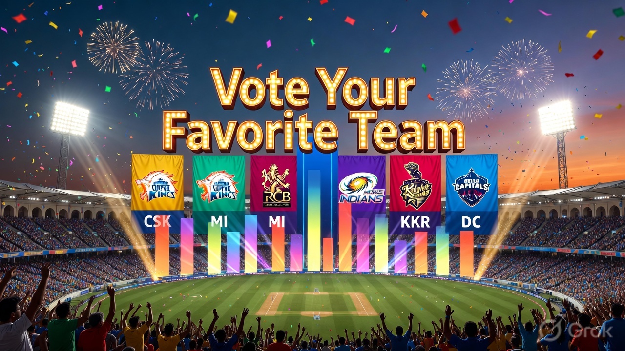 Vote Your Favorite Team: Who Will Lift the IPL 2026 Trophy?