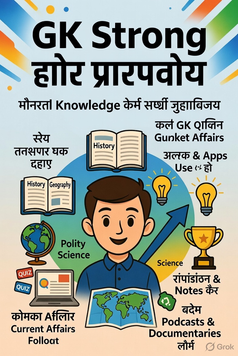 GK Strong कैसे करें – Complete Study Strategy for Competitive Exams
