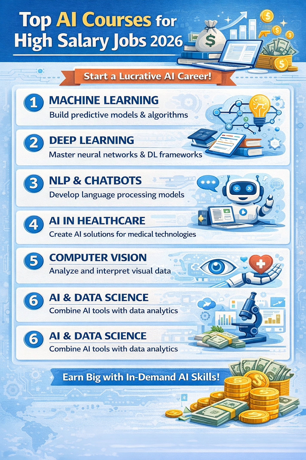 Top AI Courses for High Salary Jobs 2026