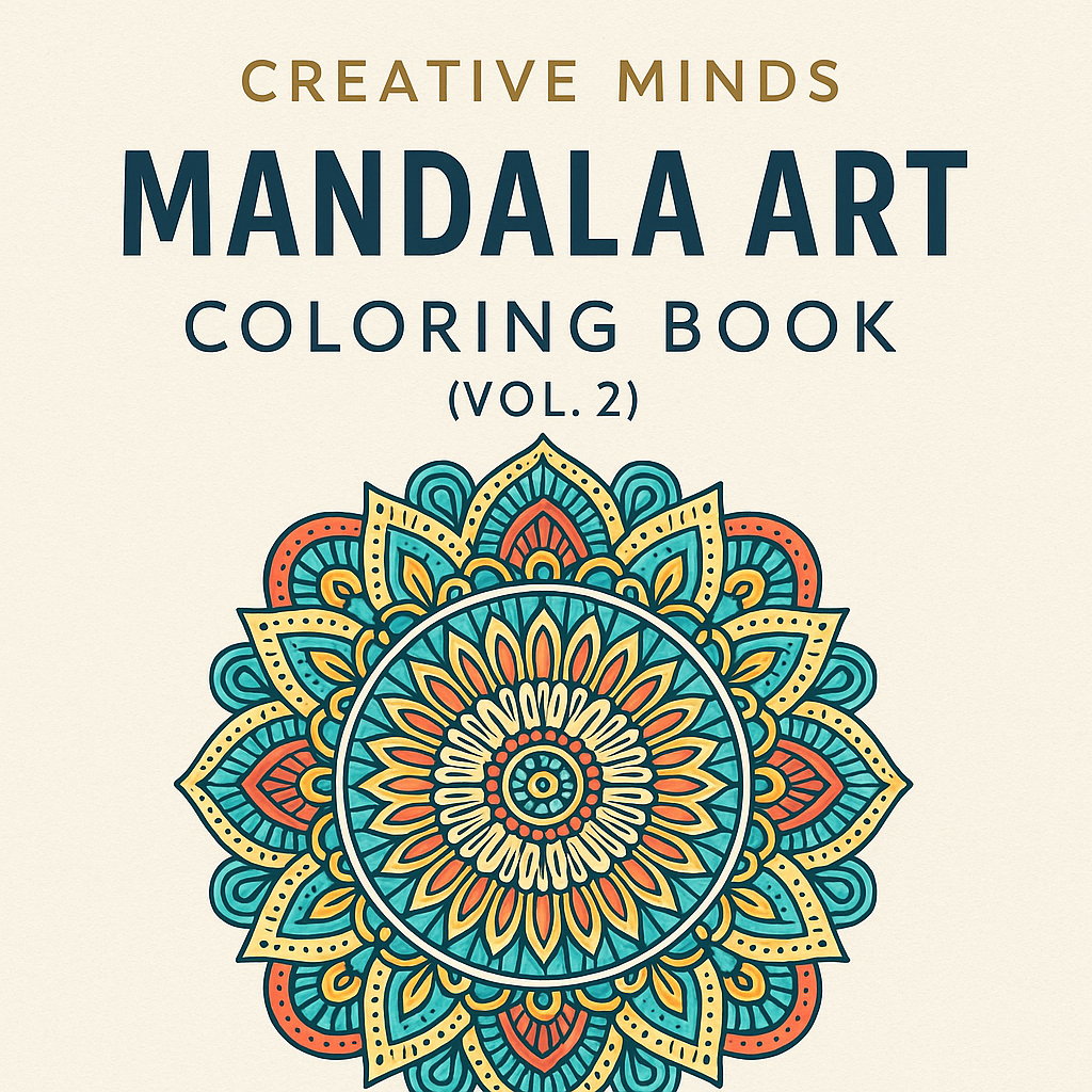 Creative Minds – Mandala Art Coloring Book